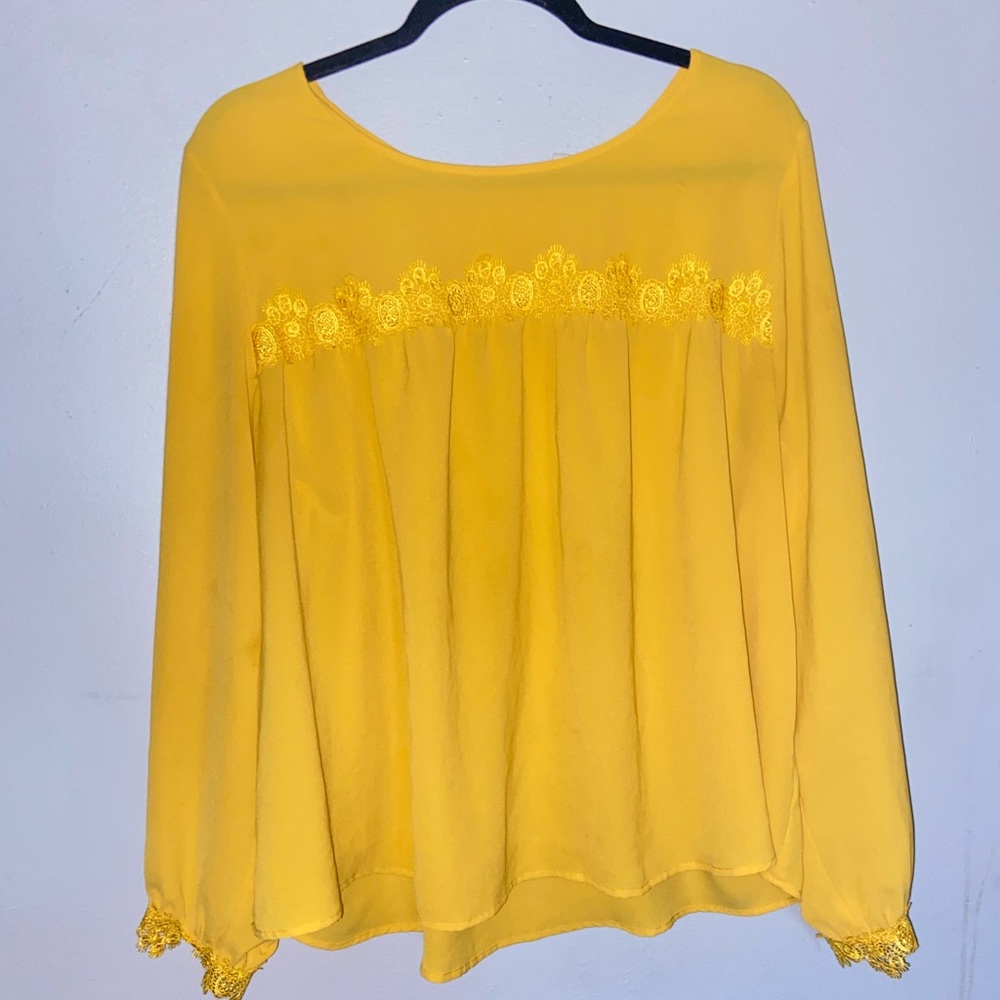 COPY - Sunny Yellow Blouse